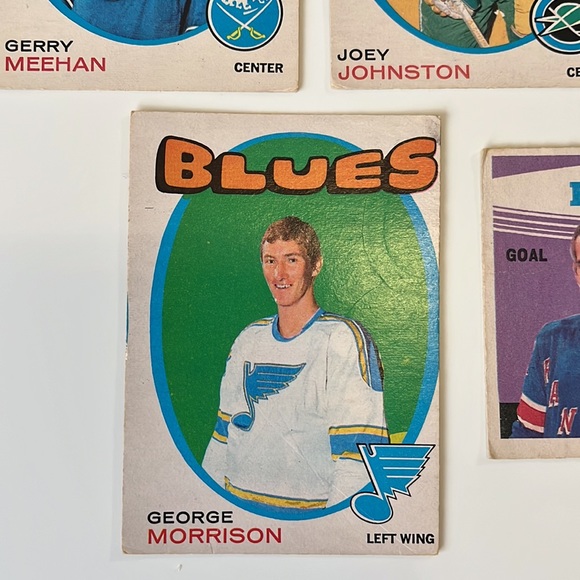 5 CARD LOT 1971-1972 O-Pee-Chee OPC Hockey #160 182 190 223 250 Vintage - Picture 5 of 7